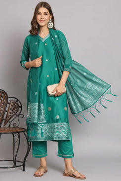 Admyrin Cotton Silk Printed Festival Wear Ready to Wear Salwar Suit