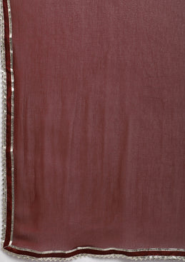 Admyrin Pure Cambric Cotton Embroidered Kurta Set With Dupatta