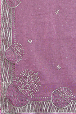 Admyrin Shimmer Zari and Stone Work Designer Party Wear Saree with Blouse Piece